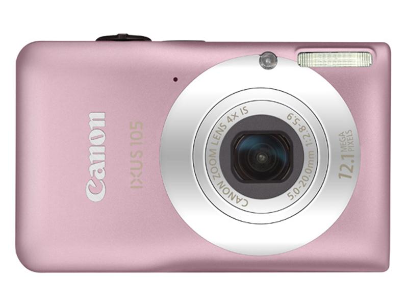 Фотоаппарат  CANON  IXUS 105 pink