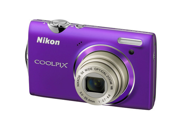 Фотоаппарат  NIKON  S5100 CoolPix фиолетовый