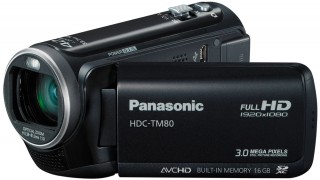 Видеокамера  PANASONIC  HDC-TM80 черный