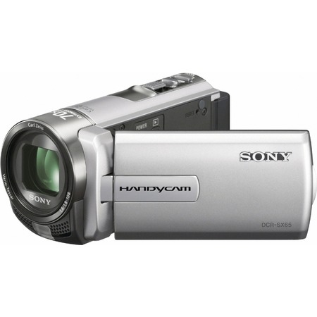 Видеокамера  SONY  DCR-SX65E серебро