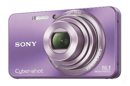 Фотоаппарат  SONY  DSC-W570 фиолетовый