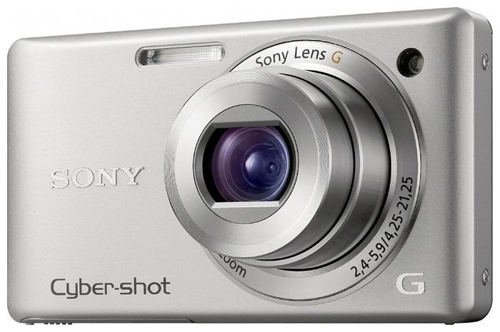 Фотоаппарат  SONY  DSC-W510 серебро