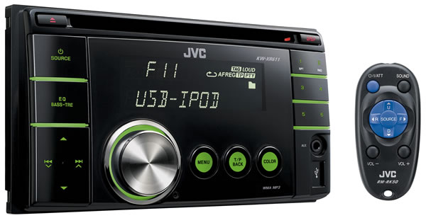 Автомагнитола  JVC  KW-XR417EE