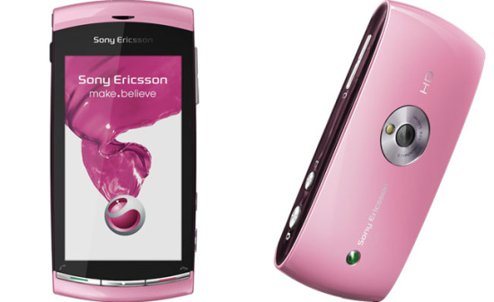 Смартфон  SONY ERICSSON  U5i Vivaz Light pink