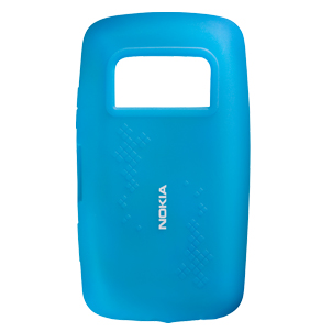 Чехол  NOKIA  для С6-01 голубой (СС-1013)