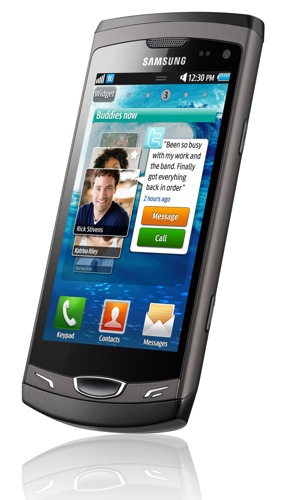 Смартфон  SAMSUNG  GT-S8530 Wave II black