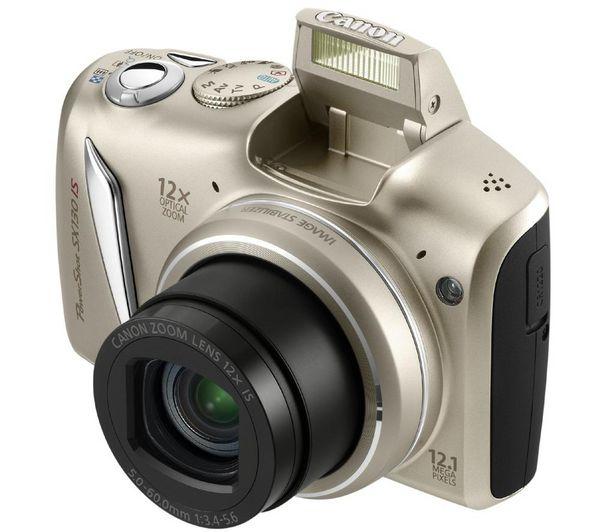 Фотоаппарат  CANON  SX130IS серый