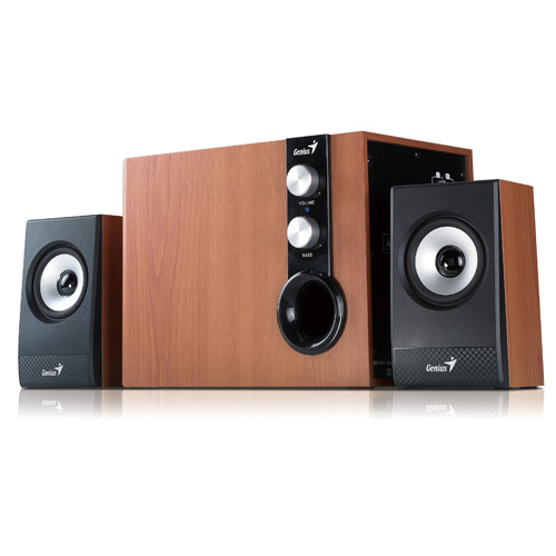 Акустическая система  GENIUS  SW-HF 2.1 1205W wood