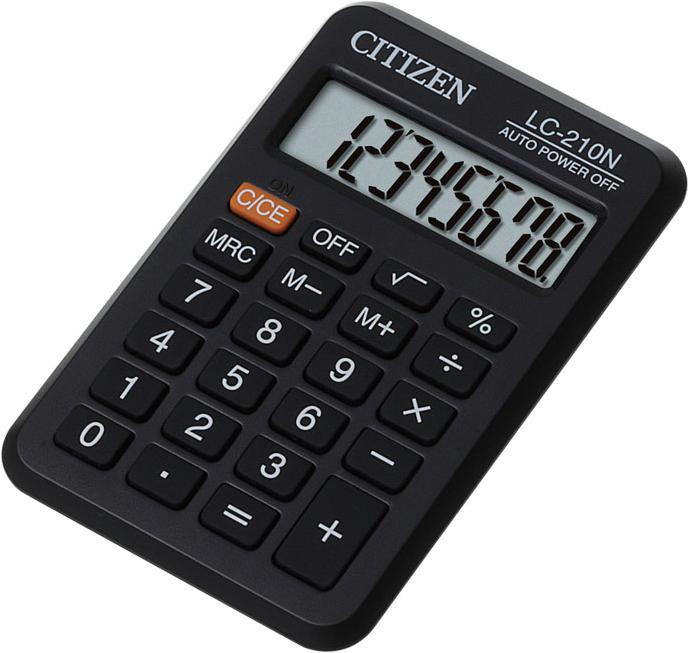 Калькулятор  CITIZEN  LC-210N