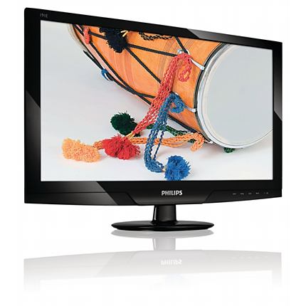 Монитор  PHILIPS  221E2SB/00 BK/BK