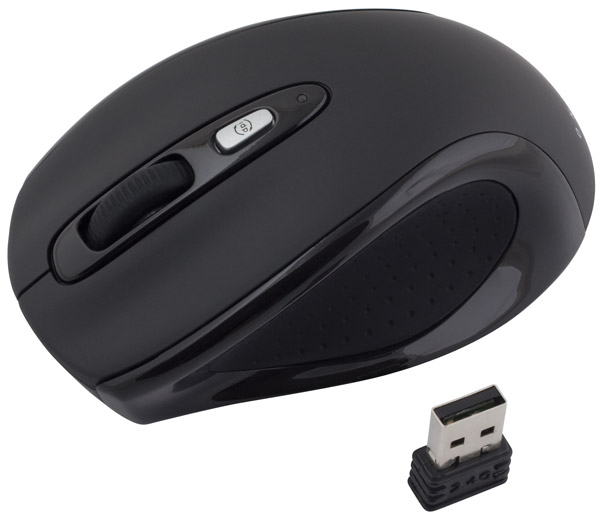 Мышь беспроводная  OKLICK  404 MW black USB