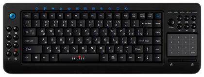 Клавиатура  OKLICK  820S Mediaboard USB black