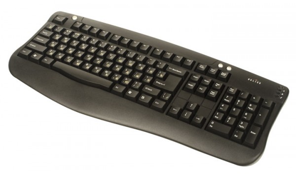 Клавиатура проводная  OKLICK  340M LITE PS/2 black