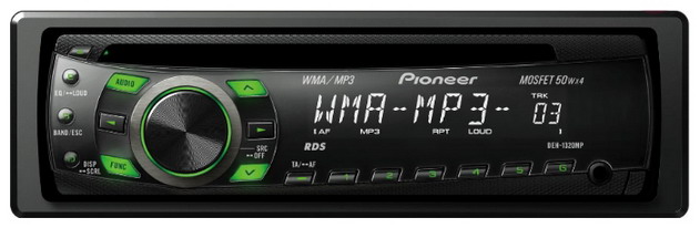 Автомагнитола  PIONEER  DEH-1320MP