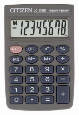 Калькулятор  CITIZEN  LC-110