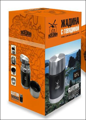 Термос  ЭКСПЕДИЦИЯ  Жадина с говядиной 0,7л (ETSB-700)
