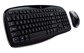 Клавиатура и мышь  LOGITECH  Cordless MK250