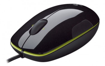 Мышь проводная  LOGITECH  LS1 Laser Grape-jaffa flash