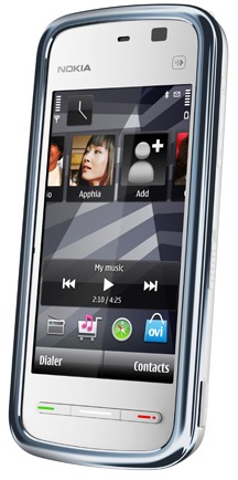 Смартфон  NOKIA  5230 Navi Black-Chrome
