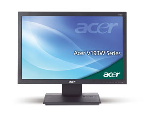 Монитор  ACER  V193WEOB BK/BK