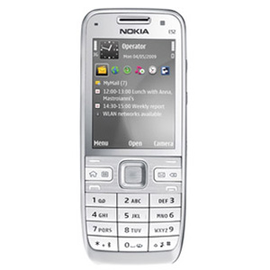 Смартфон  NOKIA  E52-1 white