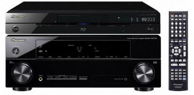 AV-ресивер  PIONEER  VSX-520-K + DVD Blu-ray  BDP-333