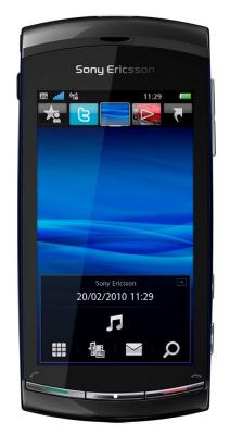 Смартфон  SONY ERICSSON  U5i Vivaz black