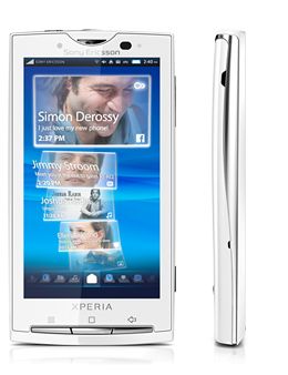 Смартфон  SONY ERICSSON  X10i Luster white
