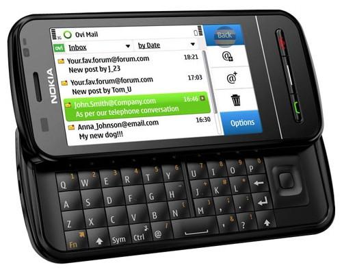 Смартфон  NOKIA  C6-00 Black