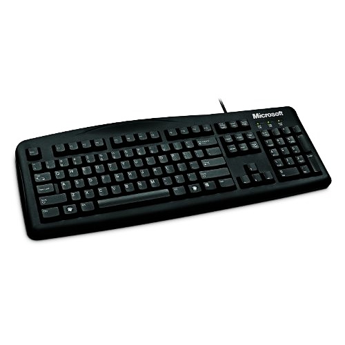 Клавиатура проводная  MICROSOFT  Wired Keyboard 200 Black USB