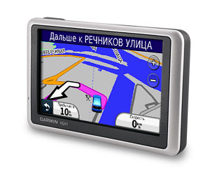 GPS-навигатор  GARMIN  Nuvi 1300 карта России