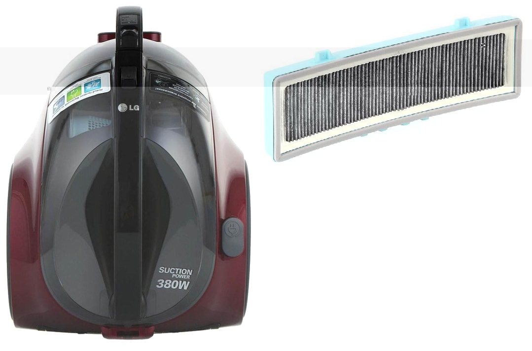 Пылесос LG VK-73W25H + HEPA-фильтр VEF-SQ3NX