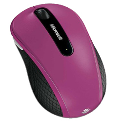 Мышь беспроводная  MICROSOFT  Retail Wrls Mobile Mse 4000 Pink