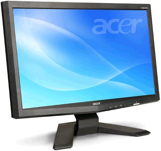 Монитор  ACER  X193HQLB (LED)