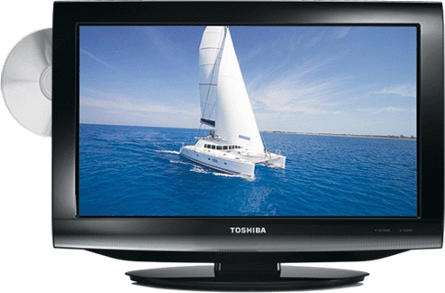 Моноблок жк+dvd  TOSHIBA  19DV703R