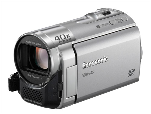 Видеокамера  PANASONIC  SDR-S45EE-S