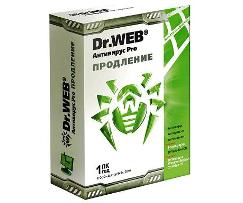 Антивирус  Dr.Web  Продление лицензии на 1 год