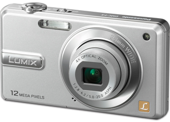 Фотоаппарат  PANASONIC  DMC-F3EE серебр.
