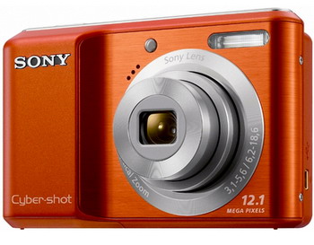 Фотоаппарат  SONY  DSC-S2100 оранж.