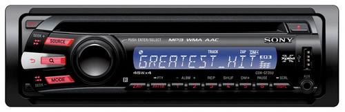 Автомагнитола  SONY  CDX-GT35U