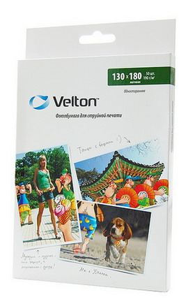 Фотобумага  VELTON  Matt 13х18 190 г/м.кв 50 листов