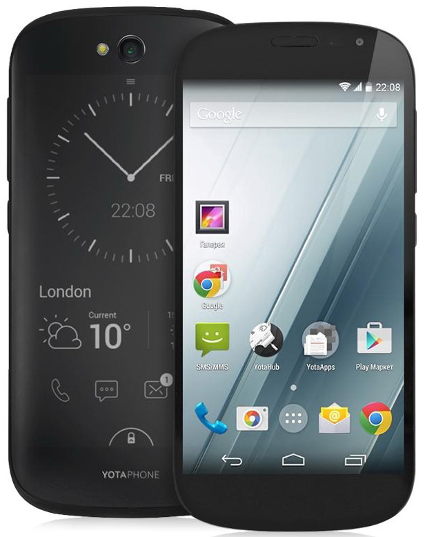 Смартфон  YotaPhone 2 black