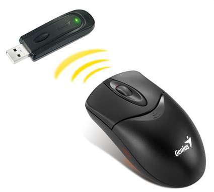 Мышь беспроводная  GENIUS  NetScroll 600 U