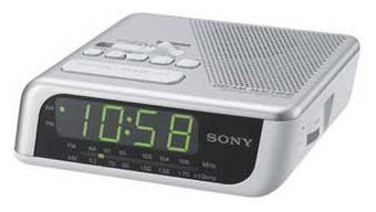 Радиоприемник-часы SONY ICF-C 205