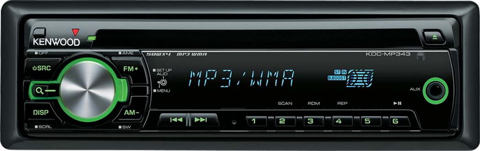 Автомагнитола  KENWOOD  KDC-MP343