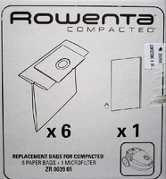 Пылесборник ROWENTA ZR0039 6шт