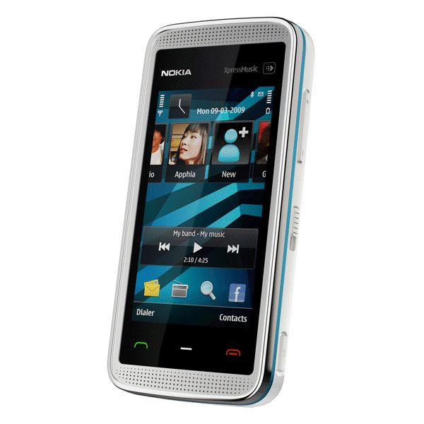 Смартфон  NOKIA  5530 White blue