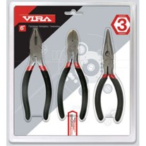 Набор плоскогубцев  VIRA  №3 6" в блистере (310020)