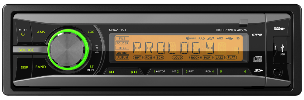 Автомагнитола PROLOGY MCA-1015U BG
