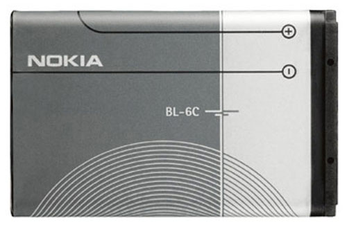 Аккумулятор  NOKIA  BL-6C